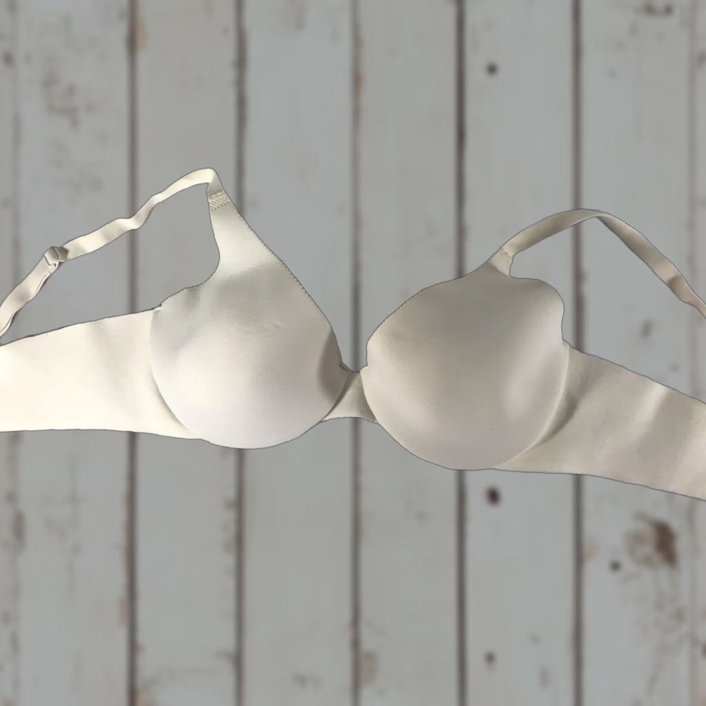 Vintage Maidenform Push Up Bra Womens Ivory Lightly Padded Size 36D Size ONE SIZE - 1 Thumbnail