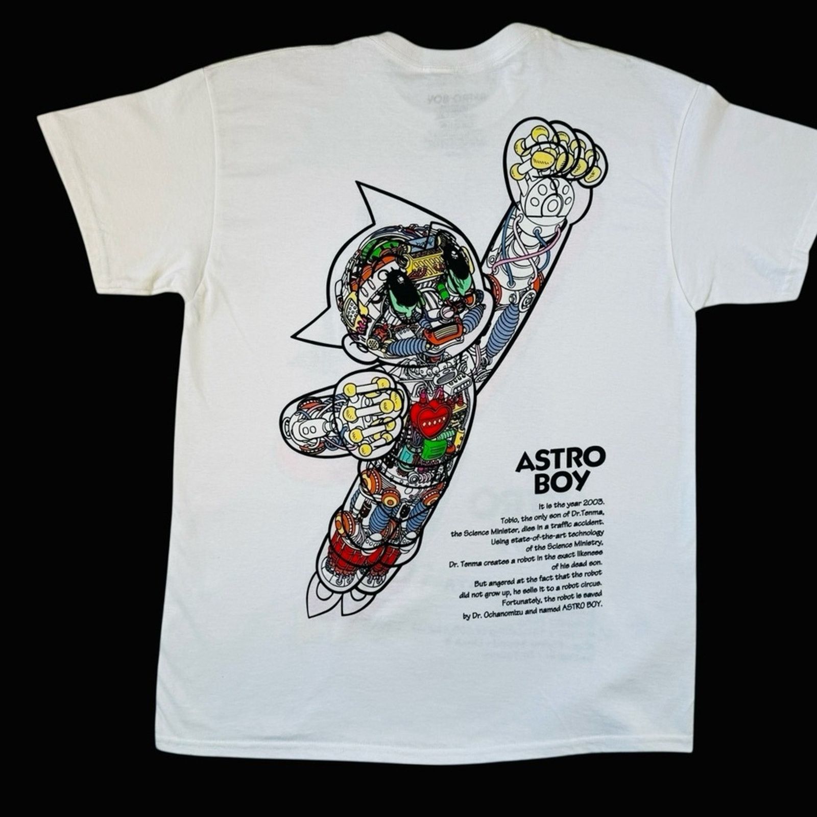 Pacsun Fashion Nova White Astro Boy Tee Size US L / EU 52-54 / 3 - 3 Thumbnail