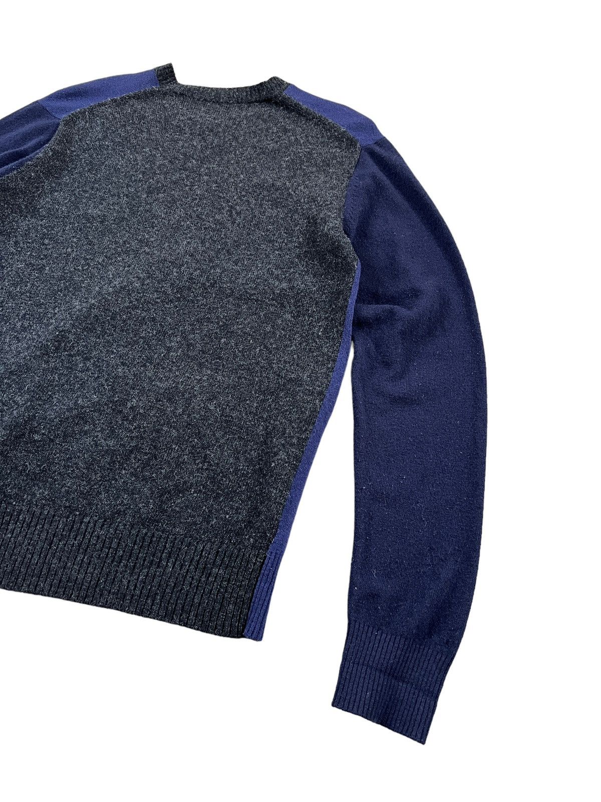 Comme des Garcons Homme Vintage Comme des Garçons Homme Tricolour Wool Jumper Size US M / EU 48-50 / 2 - 11 Thumbnail