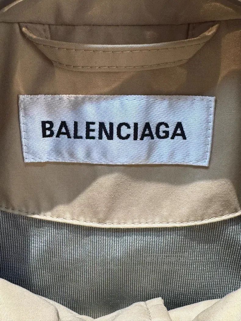 Balenciaga Balenciaga Khaki Windbreaker Jacket Size XS / US 0-2 / IT 36-38 - 7 Thumbnail