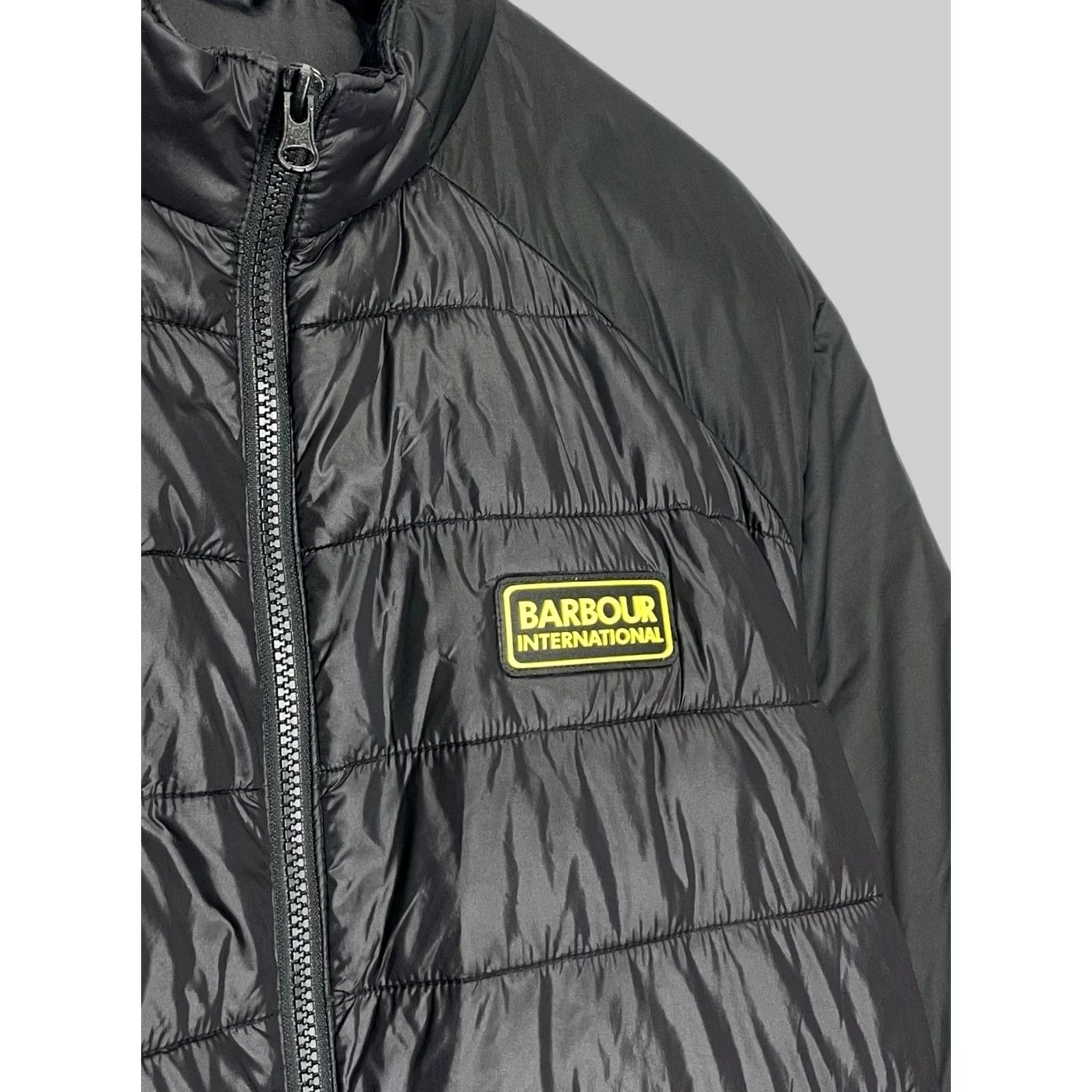 Barbour Barbour International Dulwich Quilted Jacket Men’s XL Barbour Quilted Jacket Black XL Mens Classic Size US XL / EU 56 / 4 - 3 Thumbnail