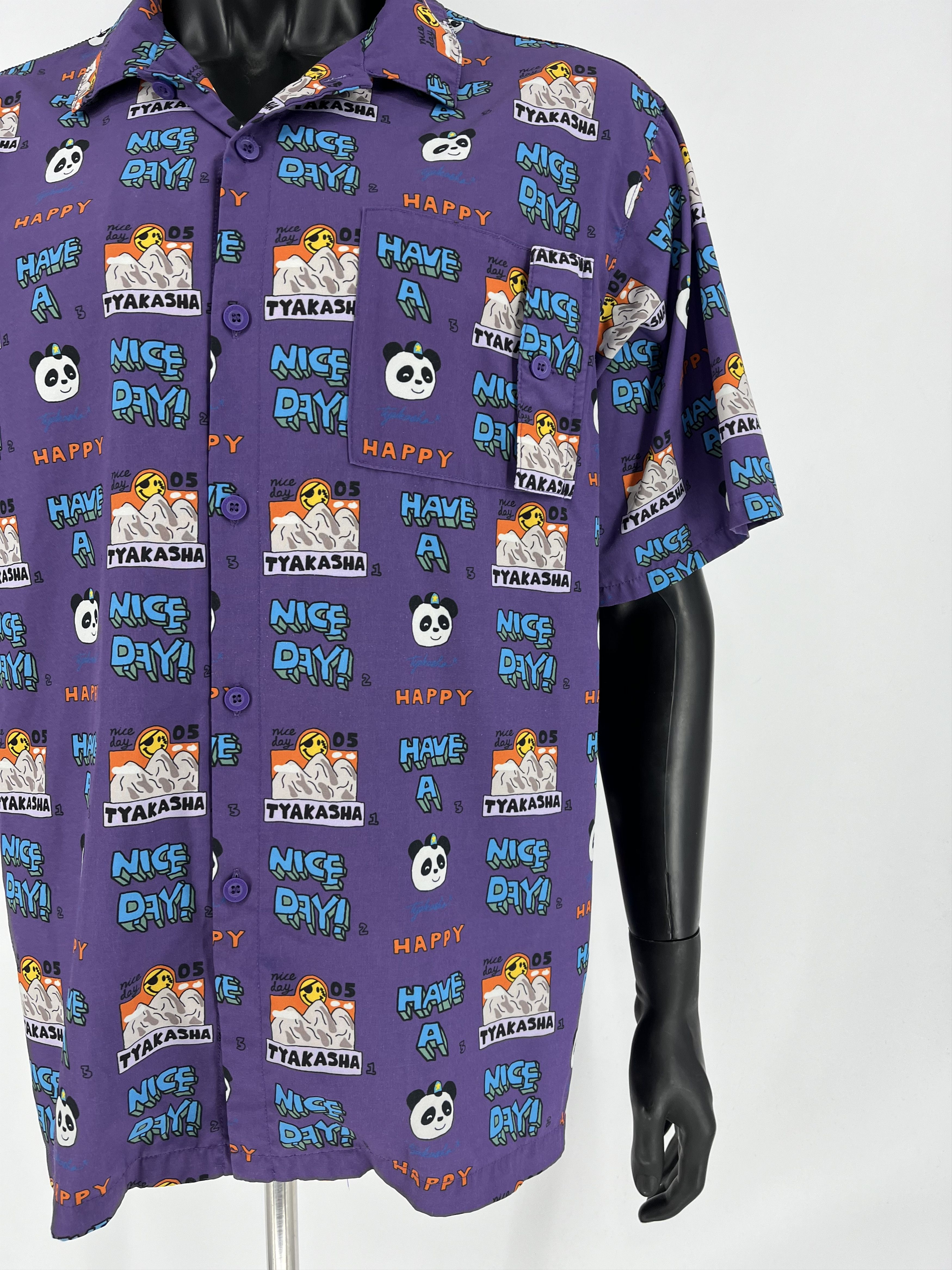 Other Mens Vintage Crazy Shirt TYAKASHA Hawaiian Size S Size US S / EU 44-46 / 1 - 10 Thumbnail