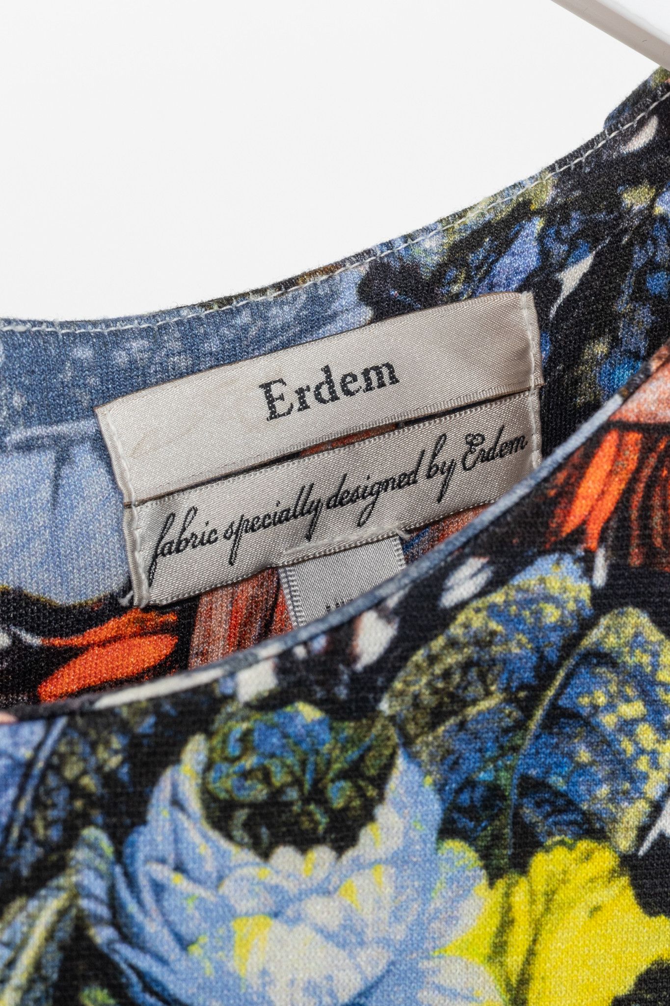 Erdem Erdem Wilhelmina Jardim Floral Ponte Jersey Sheath Dress Size M / US 6-8 / IT 42-44 - 4 Thumbnail