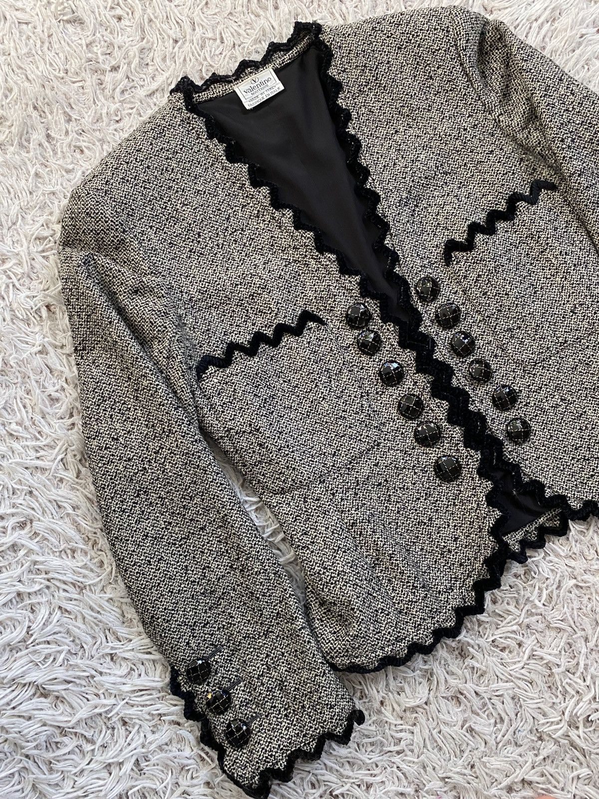 Valentino × Vintage VINTAGE VALENTINO BLAZER 80s MADE IN ITALY Size M / US 6-8 / IT 42-44 - 4 Thumbnail