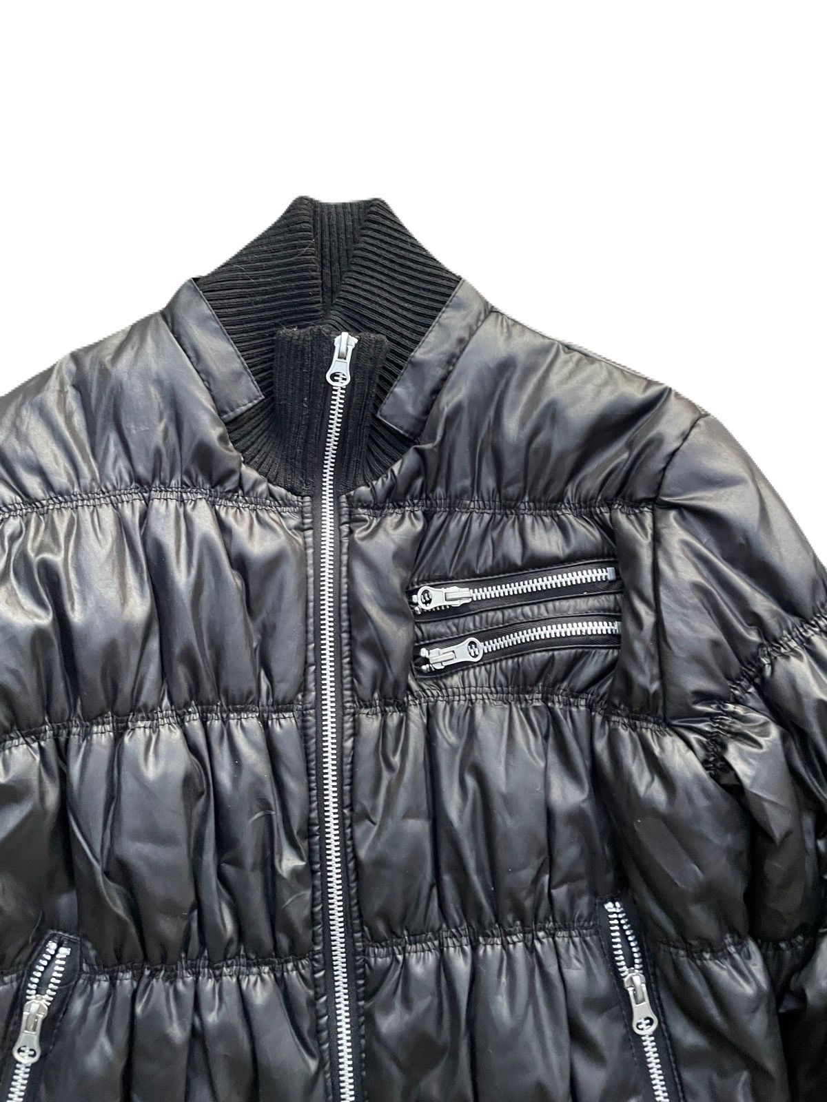 If Six Was Nine 2000s Japanese archive vkei multi zip puffer jacket Y2K Size US S / EU 44-46 / 1 - 5 Thumbnail