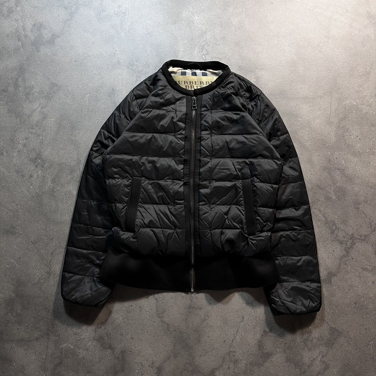 Burberry Burberry London Nova Check Womens Down Puffer Jacket Bomber Size US S / EU 44-46 / 1 - 1 Thumbnail