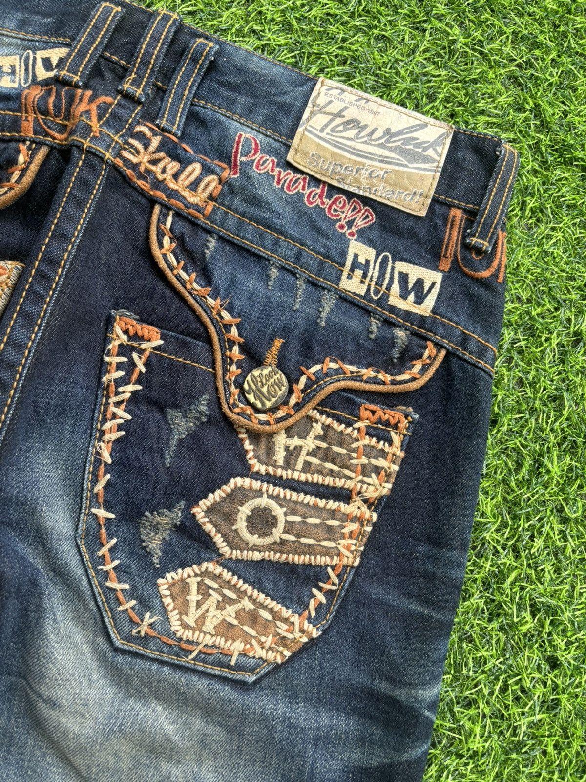 Hysteric Glamour Y2k Howluk Ifsixwasnine Punk Style Jeans Size US 31 - 10 Thumbnail