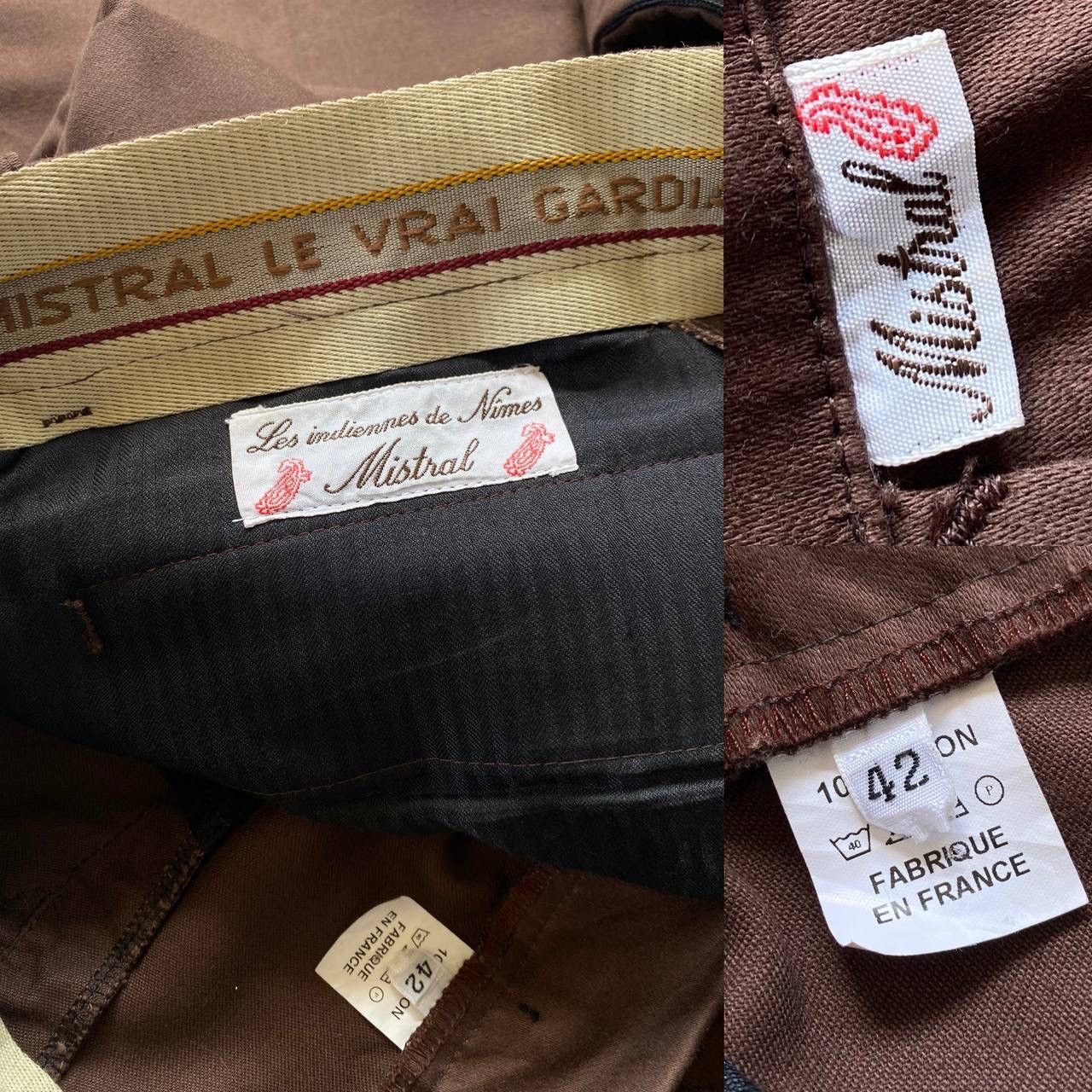 Moleskine Vintage 70s Moleskin Chinos Pant By Mistral Size US 30 / EU 46 - 13 Thumbnail