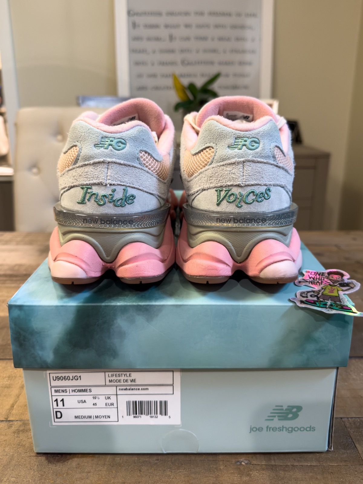 Joe Freshgoods × New Balance Joe Freshgoods New Balance 9060 Inside Voices Size US 11 / EU 44 - 4 Thumbnail