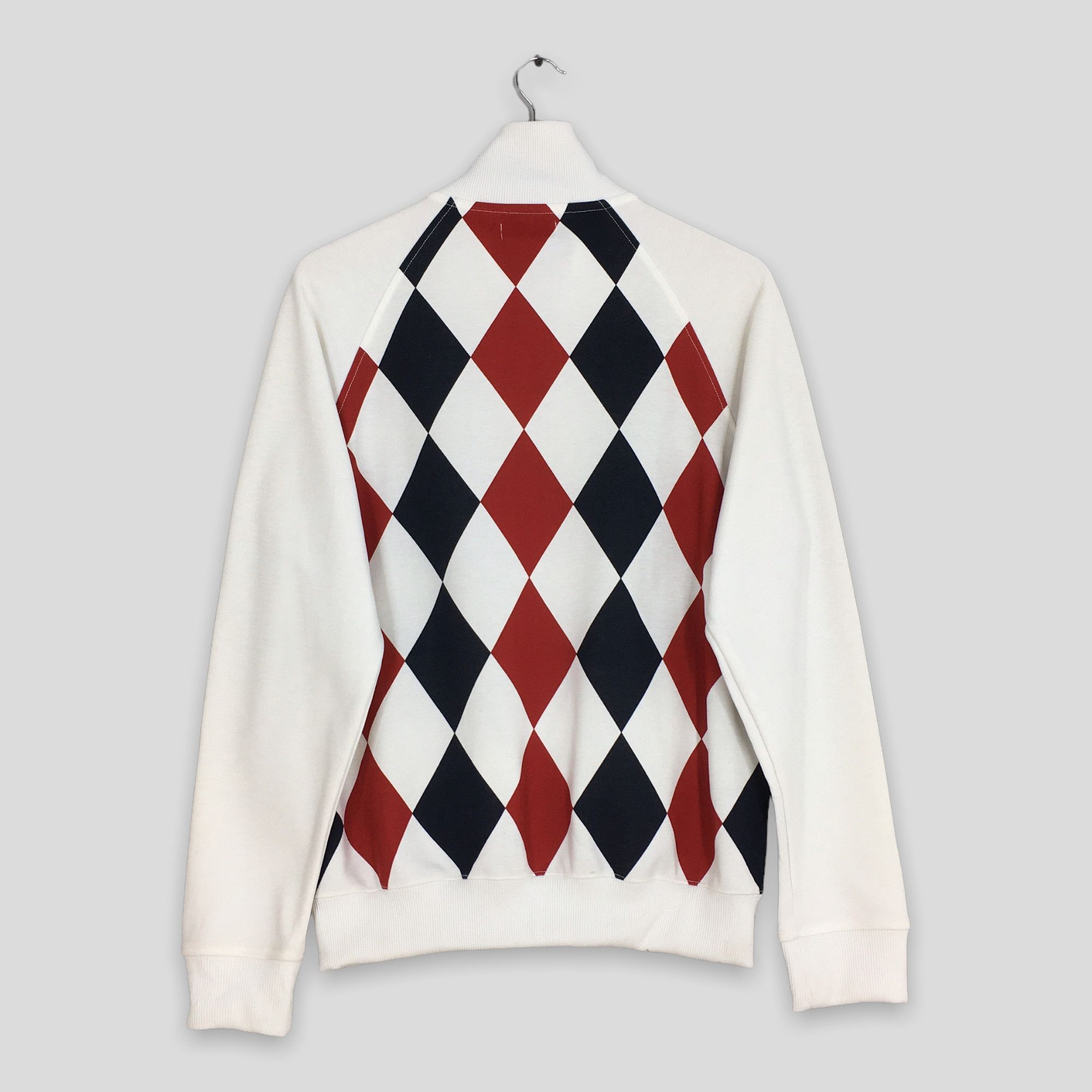 Fred Perry Vintage Fred Perry Checkered Zipper Sweater Small Size US S / EU 44-46 / 1 - 9 Thumbnail