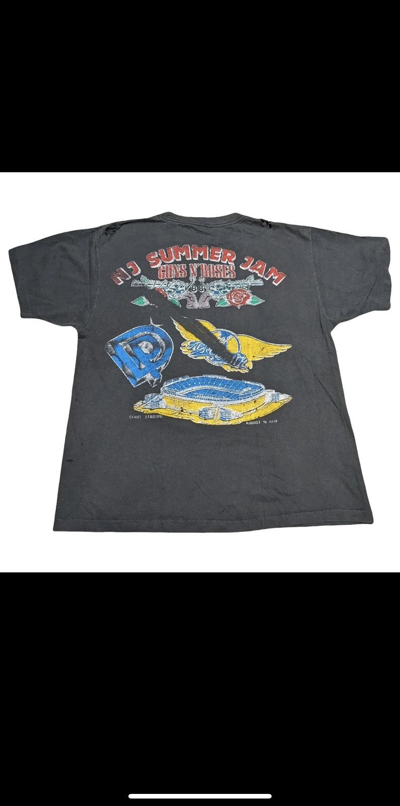 Vintage Vintage 1988 Guns N Roses Tour Tee L Single Stitch Size US L / EU 52-54 / 3 - 2 Thumbnail