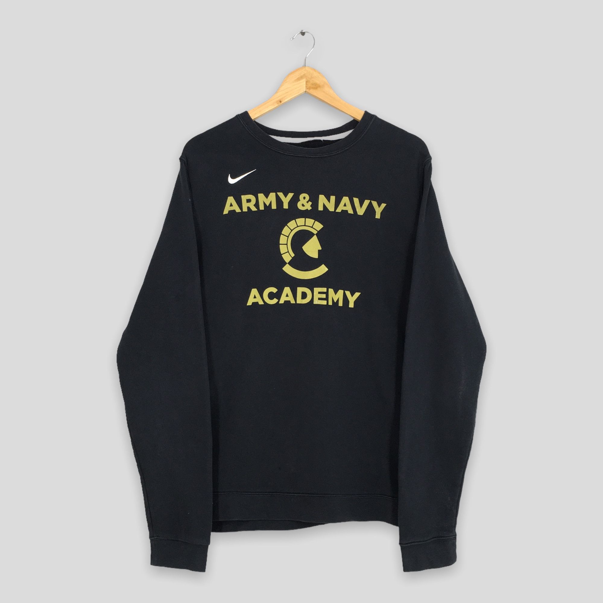 Nike Vintage Y2K Nike Army Navy Academy Sweatshirt Large Size US L / EU 52-54 / 3 - 1 Thumbnail