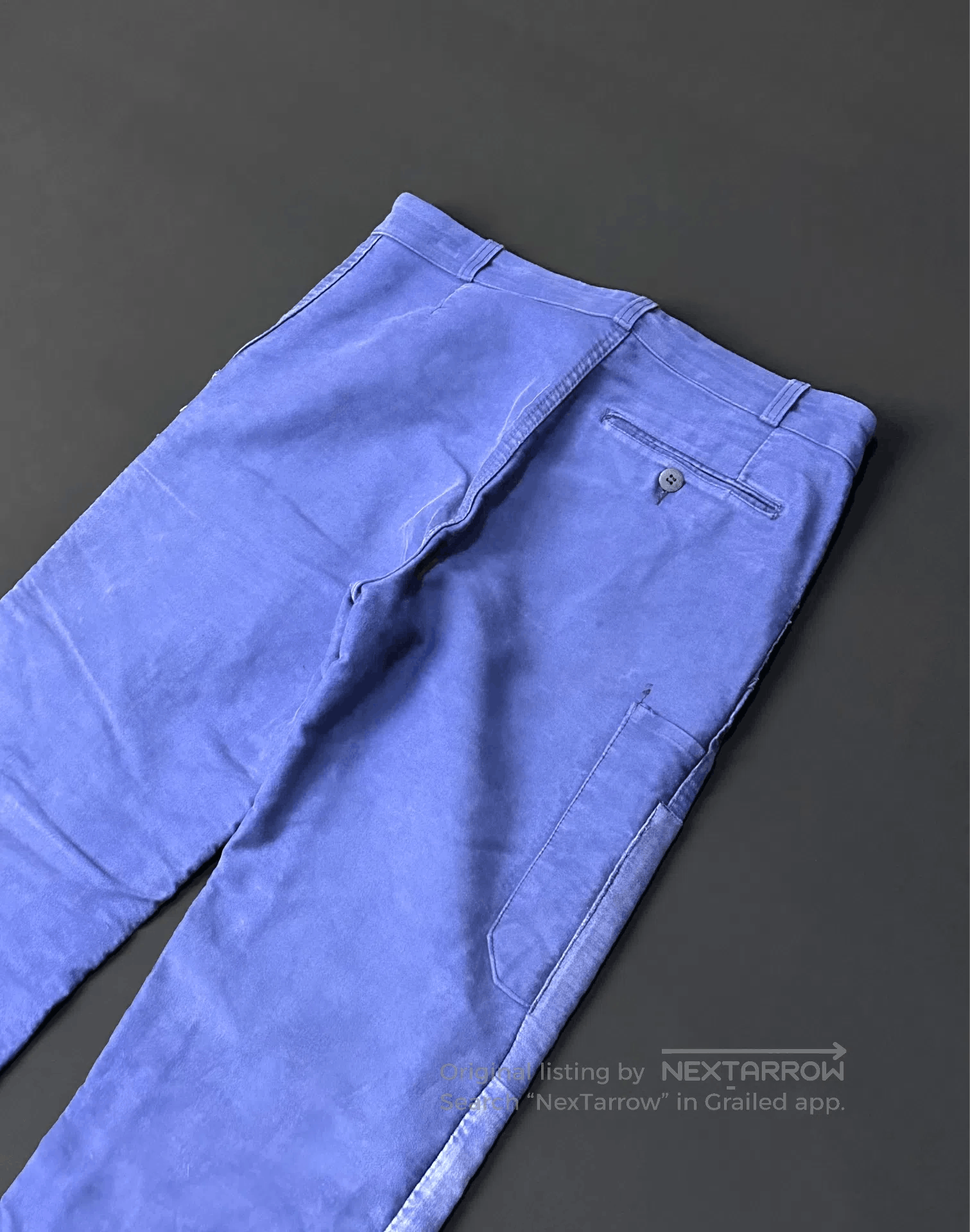 Vintage Vintage 50s Chrome Hearts French Workwear Moleskin Pants. Size US 31 - 9 Thumbnail