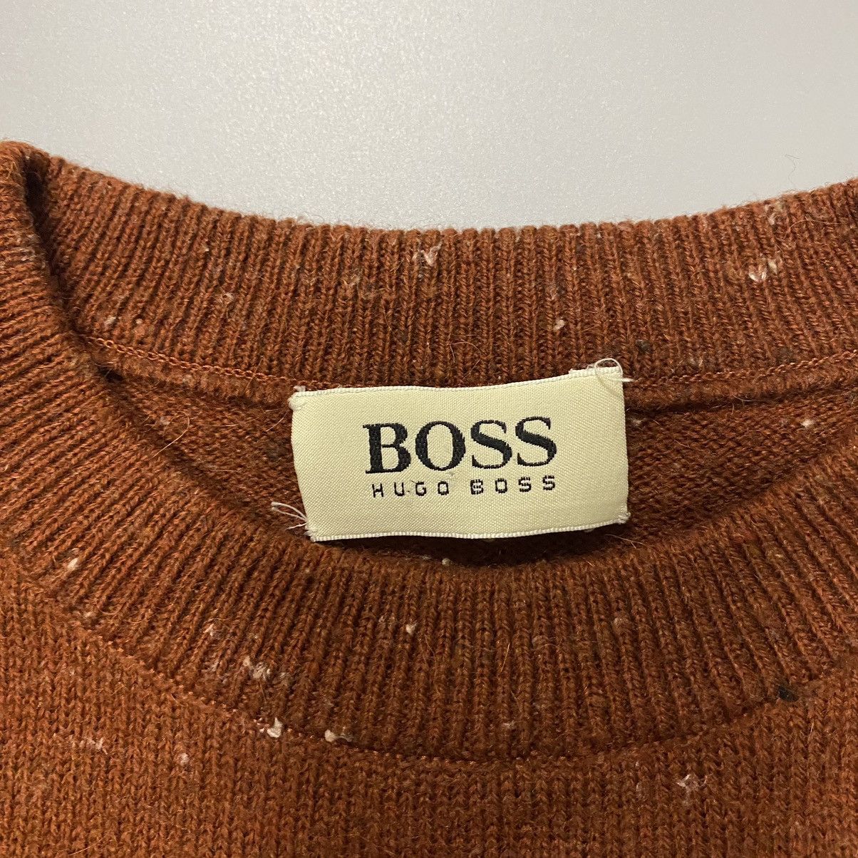 Hugo Boss × Vintage Vintage wool Hugo Boss sweater made in west Germany Size US XL / EU 56 / 4 - 3 Thumbnail