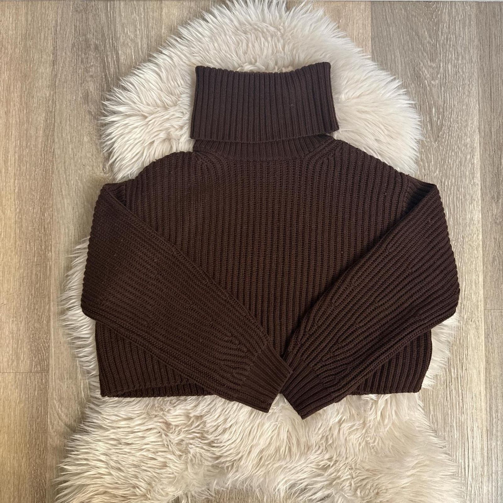Aritzia NWOT ARITZIA BABATON Guell Sweater - Cocoa XXS Size XXS / US 00 / IT 34 - 2 Thumbnail