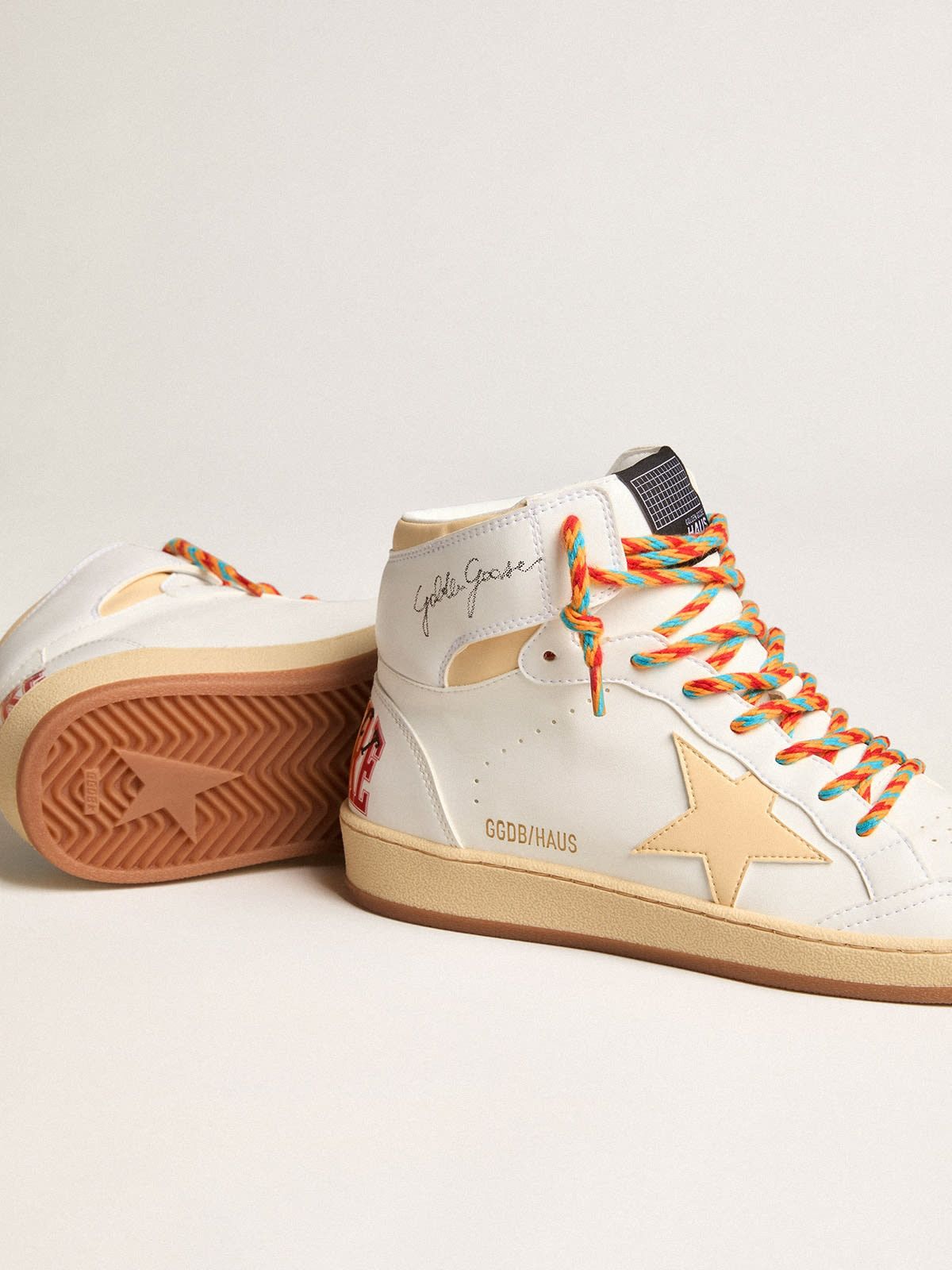 Golden Goose o1w1db10425 Exclusive HAUS of Dreamers Sky-Star Sneakers Size US 9 / EU 42 - 3 Thumbnail