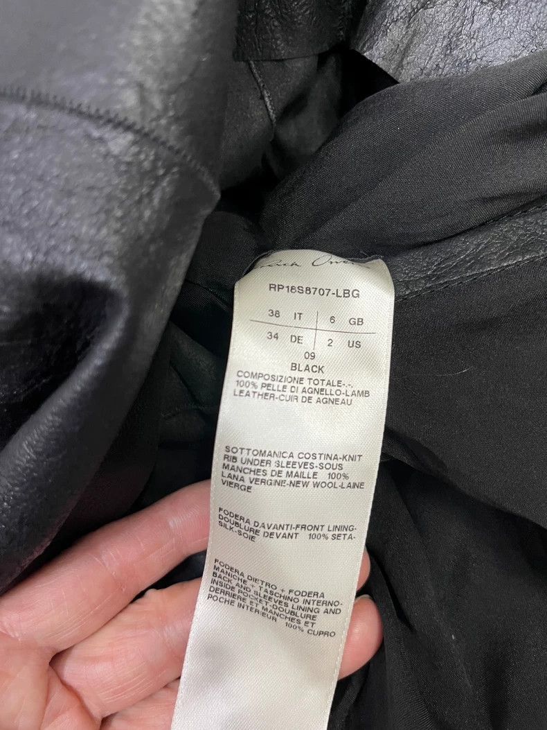 Rick Owens Rick Owens Suede tulle motorcycle jacket-2506 Size US S / EU 44-46 / 1 - 7 Thumbnail