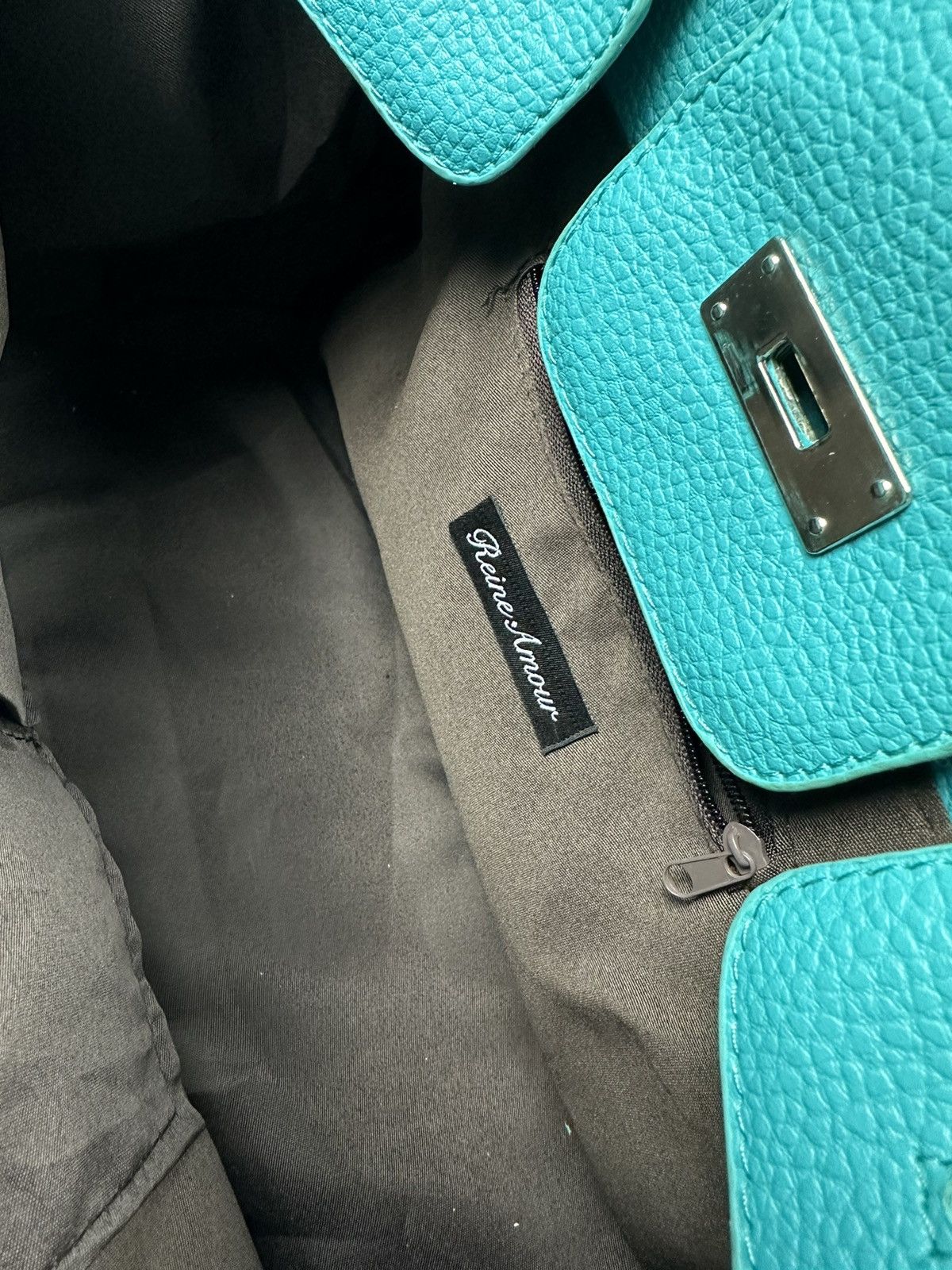 Japanese Brand × Leather Hermes Birkin Inspired Reine Amour Leather Bag Size ONE SIZE - 18 Thumbnail