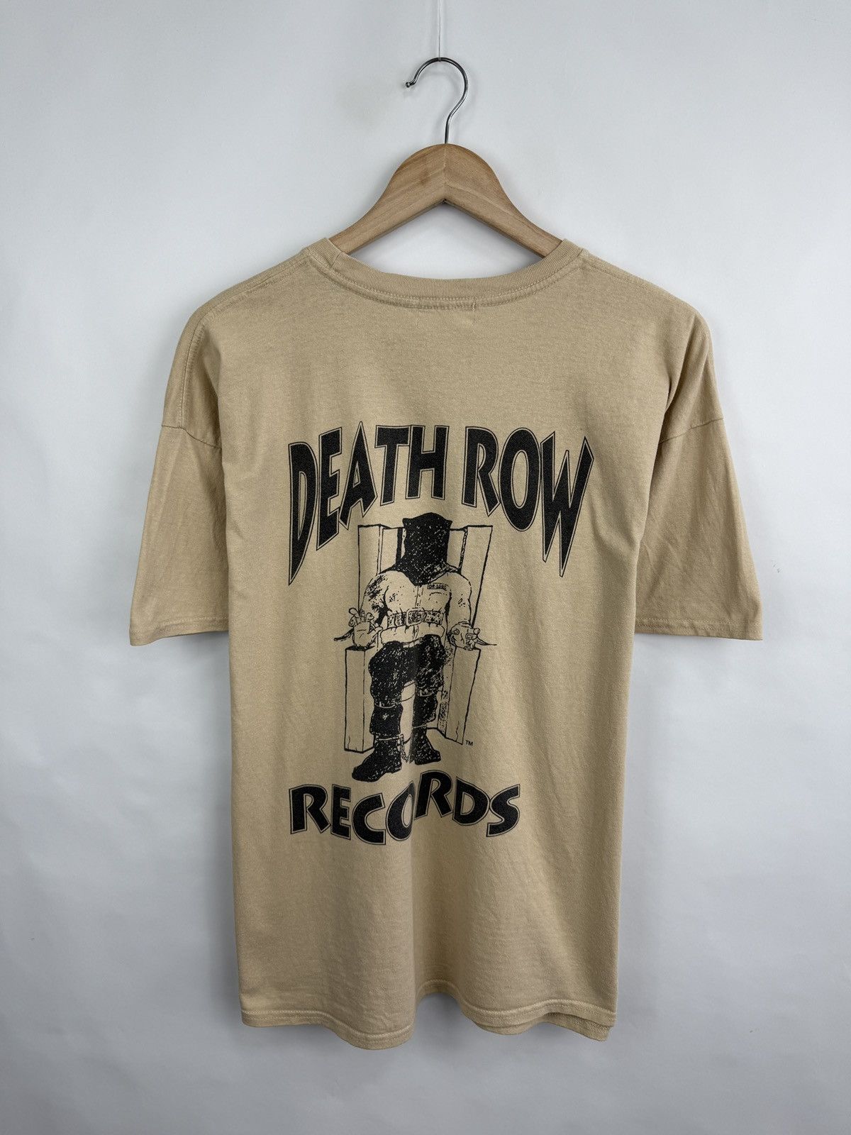 Death Row Records 🇺🇸 Vintage Y2K Death Row Records T-Shirt Hype Vtg Rare Retro Size US M / EU 48-50 / 2 - 4 Thumbnail
