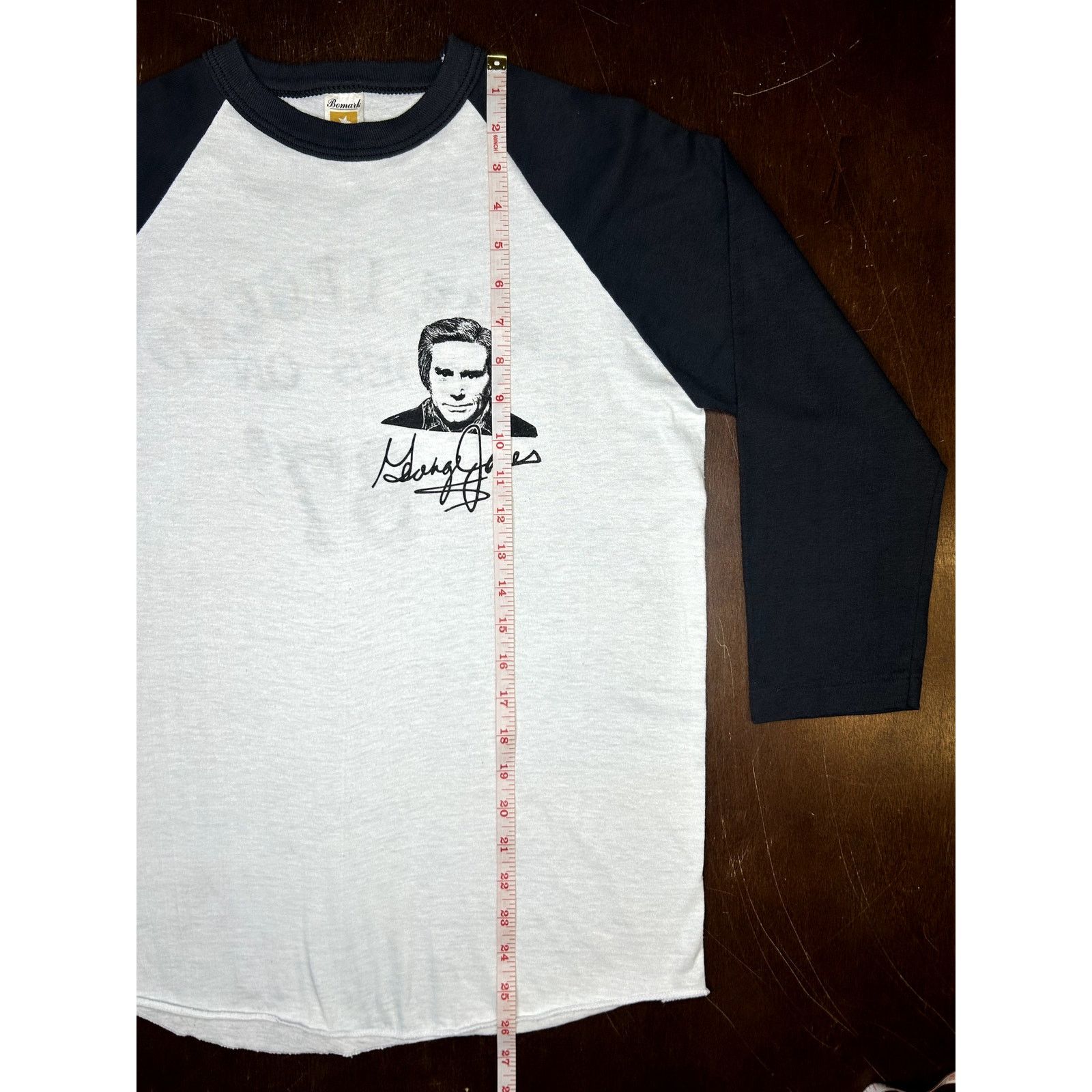 Vintage VTG '87 George Jones The Legend Goes On Tour Shirt Rare Sz L Size US L / EU 52-54 / 3 - 6 Thumbnail
