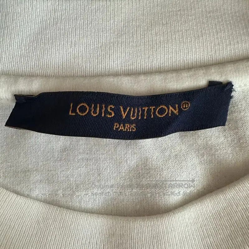 Louis Vuitton Louis Vuitton White Cotton Men's T-shirt . Size US S / EU 44-46 / 1 - 2 Thumbnail