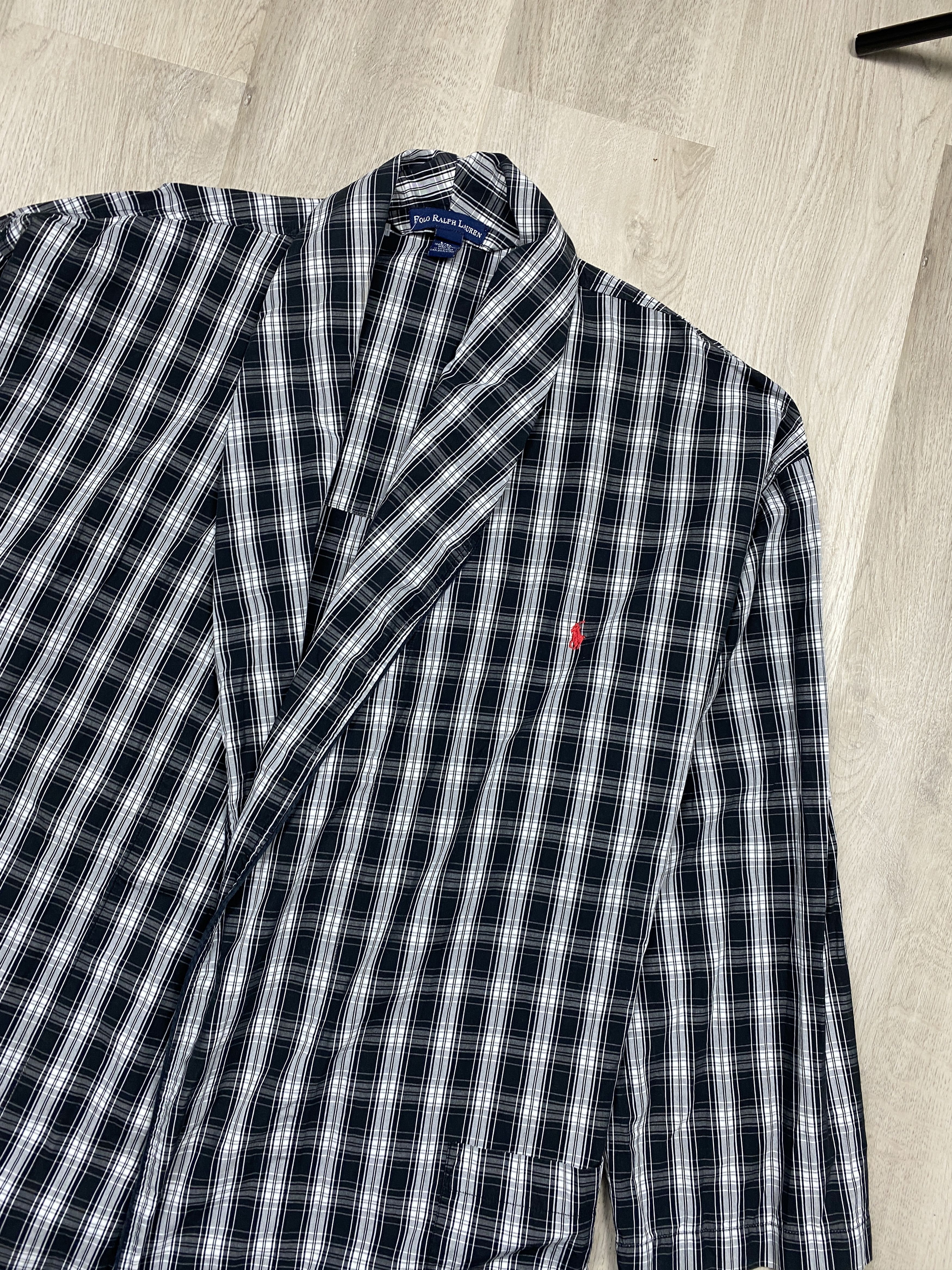 Polo Ralph Lauren Polo Ralph Lauren Vintage Mens Bath Robe Bathrobe Size US L / EU 52-54 / 3 - 2 Thumbnail