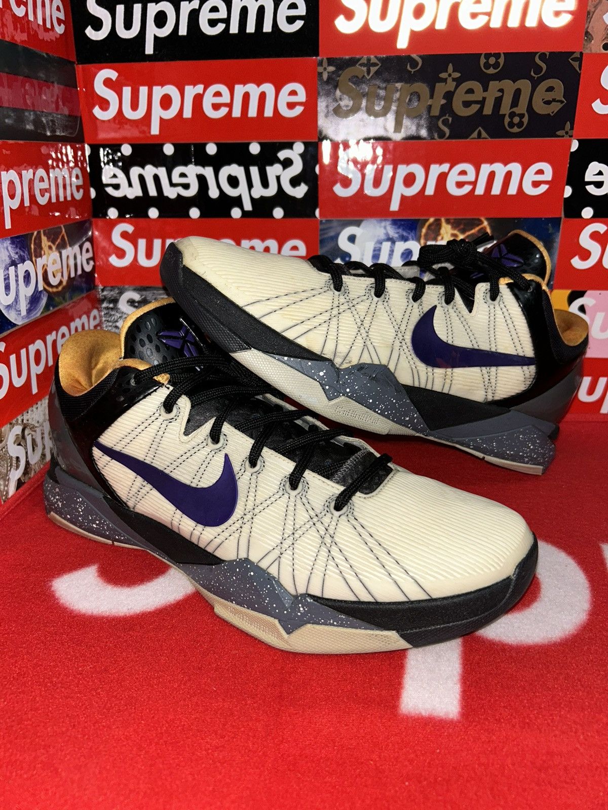 Nike Nike Zoom Kobe 7 VII Opening Day 488371-103 size 12 Size US 12 / EU 45 - 1 Thumbnail