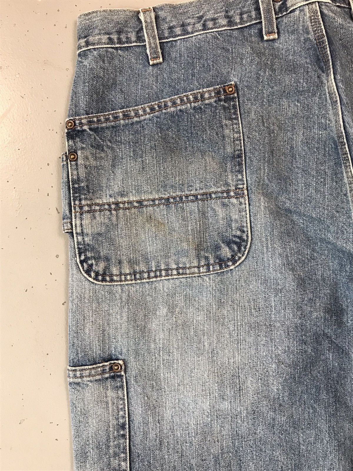 Carhartt Vintage Carhartt B193 LVN dusty double knee denim Size US 42 / EU 58 - 16 Thumbnail