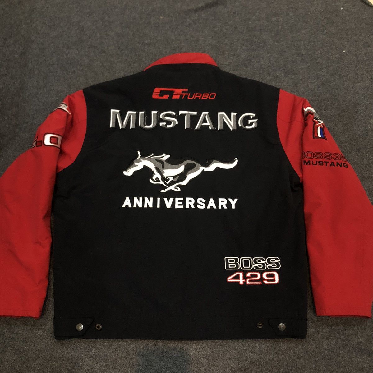 Ford × Mustang × Vintage vintage racing jacket mustang Anniversary made in rusia Size US XL / EU 56 / 4 - 11 Thumbnail