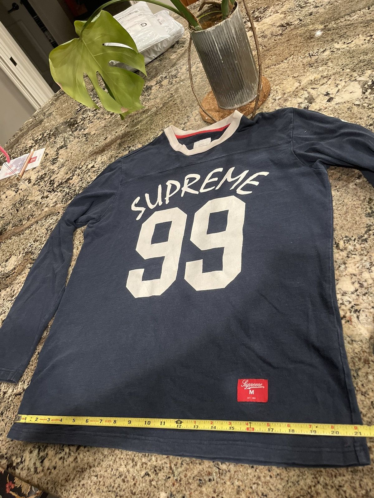 Supreme Supreme 99 Football Long sleeve shirt F/W 12 | Grailed
