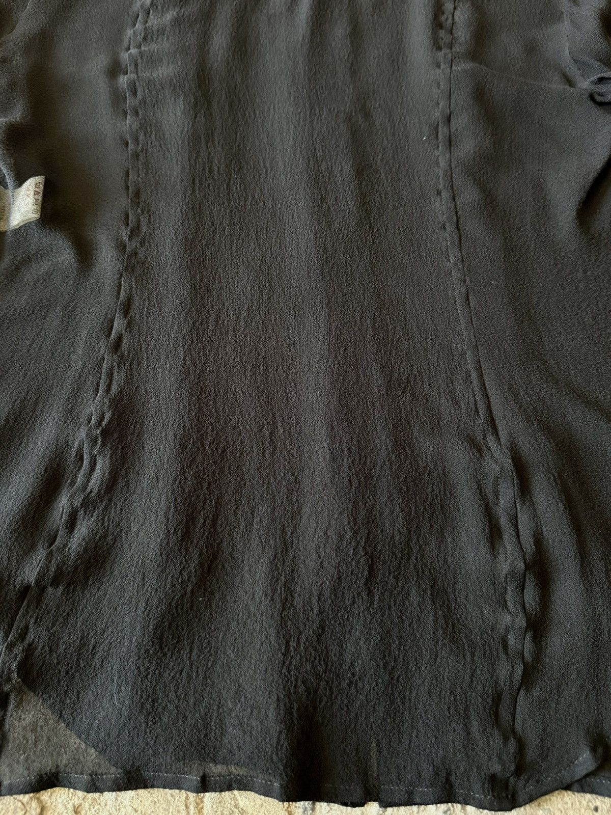 Gucci Gucci - Tom Ford - Fall 1996 - Sheer Silk with Epaulettes Size S / US 4 / IT 40 - 16 Thumbnail