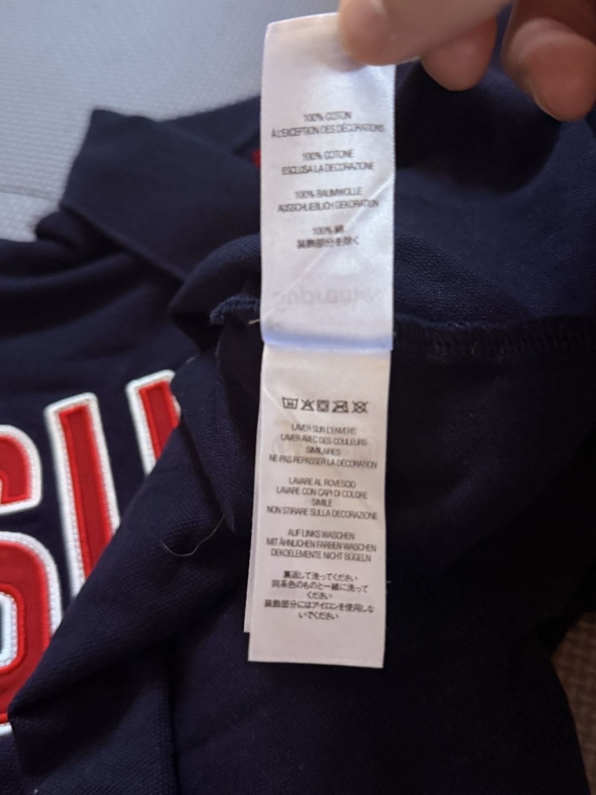 Supreme Supreme Twill Appliqué Polo Size US S / EU 44-46 / 1 - 4 Thumbnail