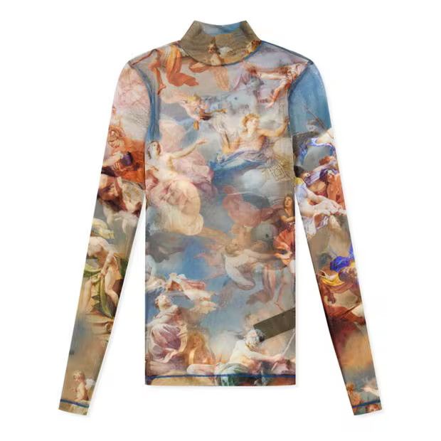 Balmain o1g2r1mq0924 Long Sleeve T-Shirts in Multicolor Size S / US 4 / IT 40 - 1 Thumbnail