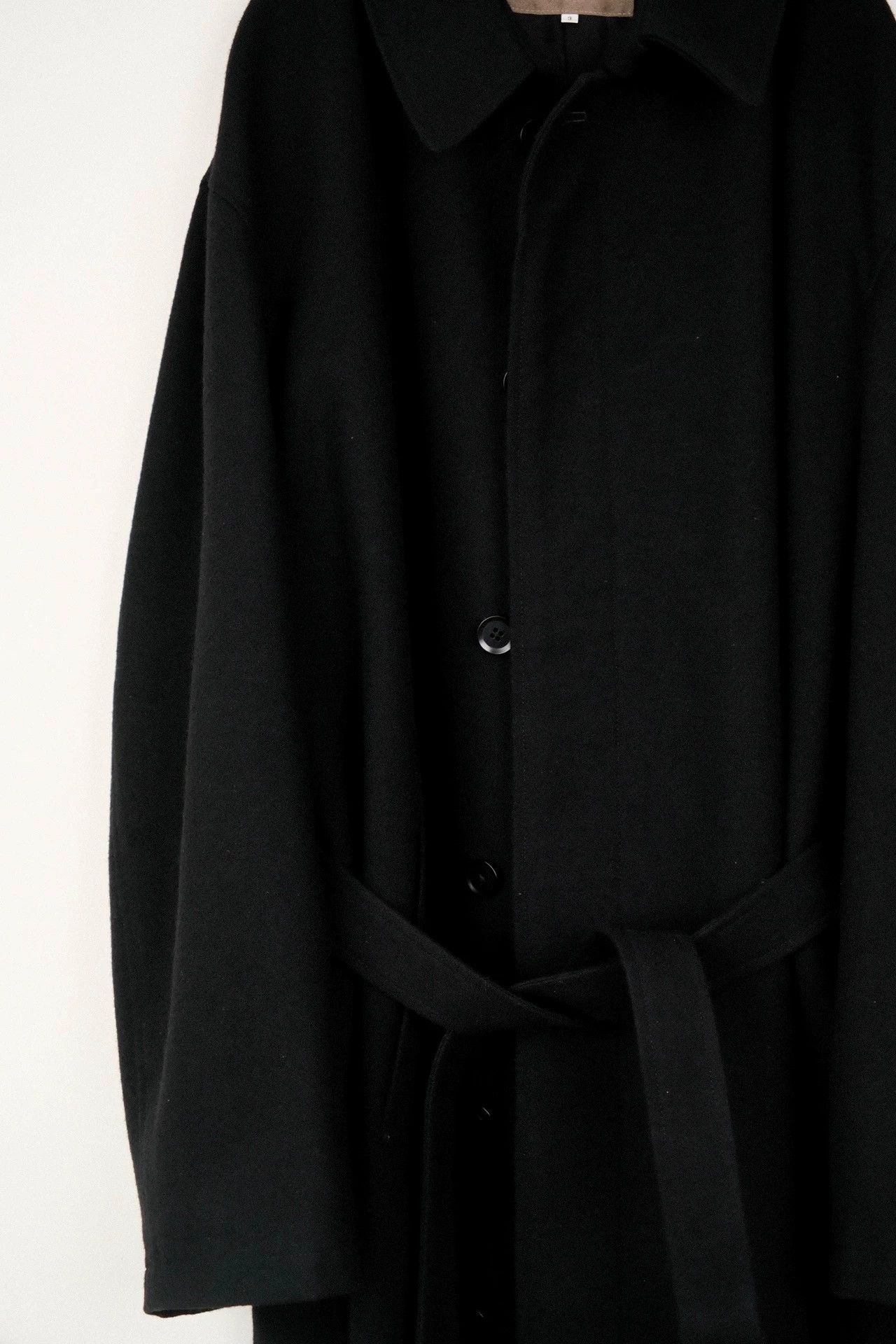 Yohji Yamamoto Yohji Yamamoto 02AW Vintage Collared Belted Overcoat Men's Size US L / EU 52-54 / 3 - 3 Thumbnail