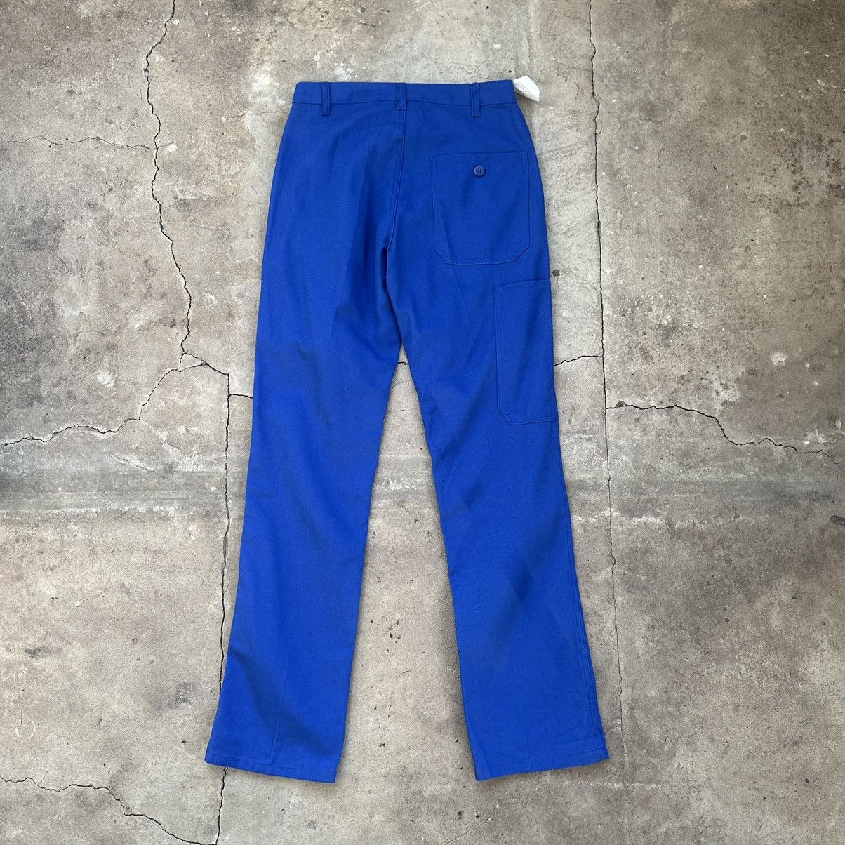 Other 1970ʼs Vintage French utility HBT Sanfor Cotton Work Pants Size US 30 / EU 46 - 7 Thumbnail