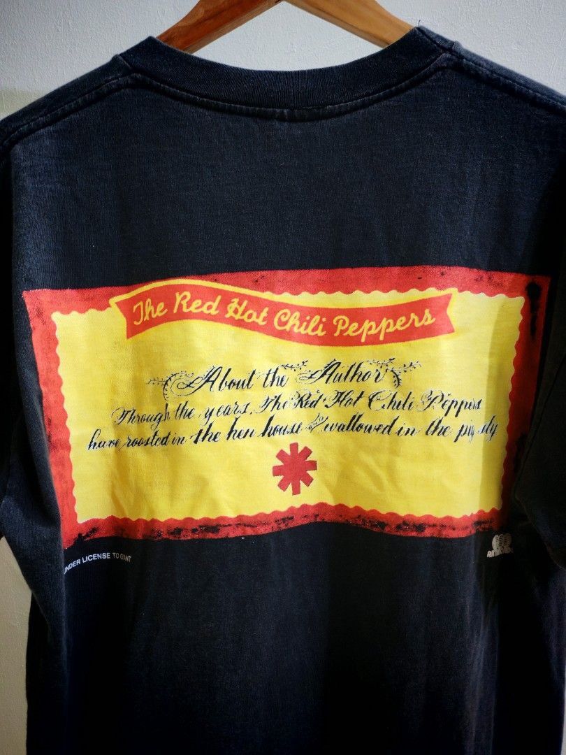Band Tees Vintage 90s RHCP 1995 Band Tee Giant License Size US L / EU 52-54 / 3 - 5 Thumbnail