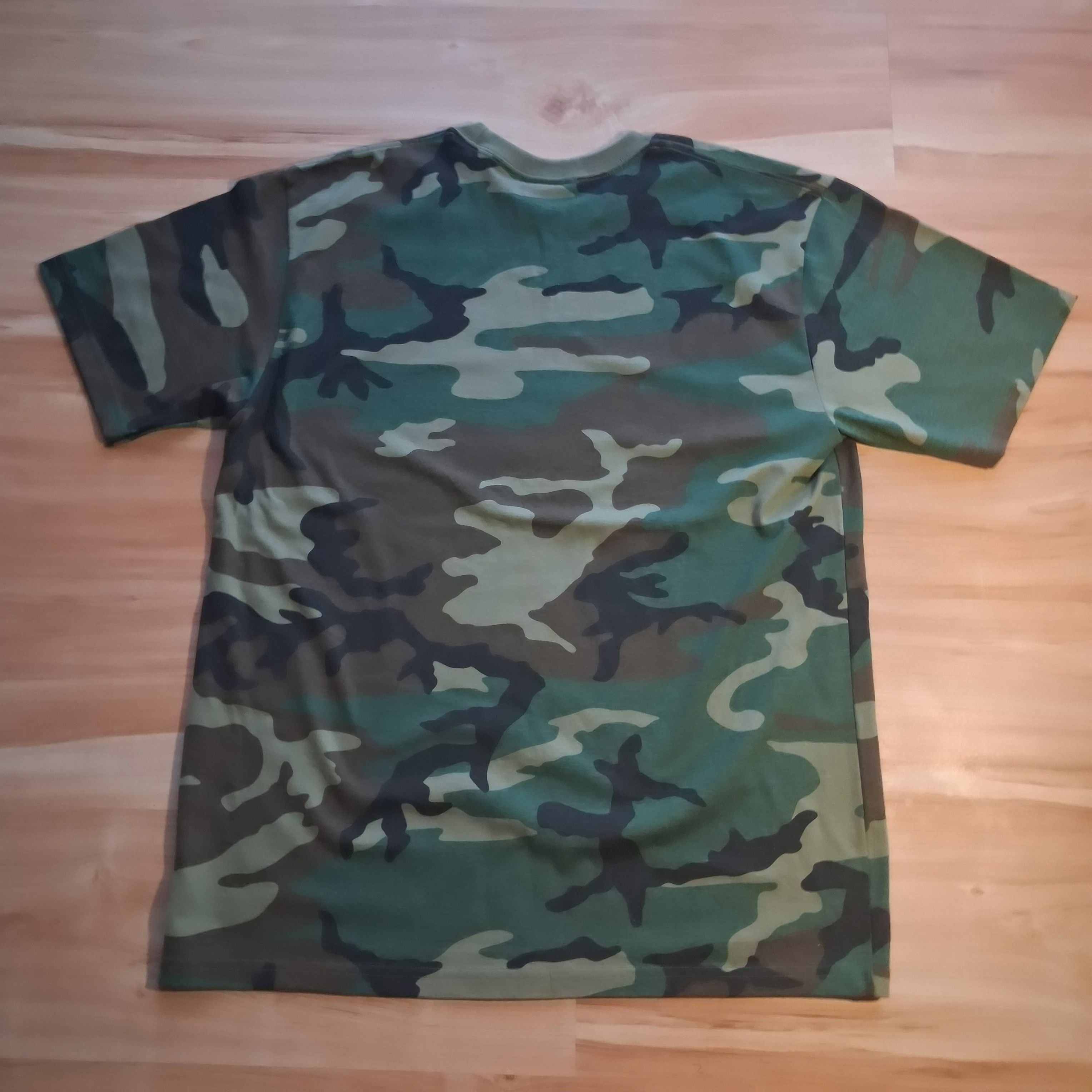 Supreme Spider-Man Tee Woodland Camo Size L DS