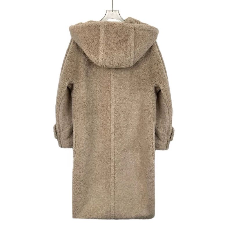 Max Mara Max Mara Brown wool hooded coat Size M / US 6-8 / IT 42-44 - 2 Thumbnail