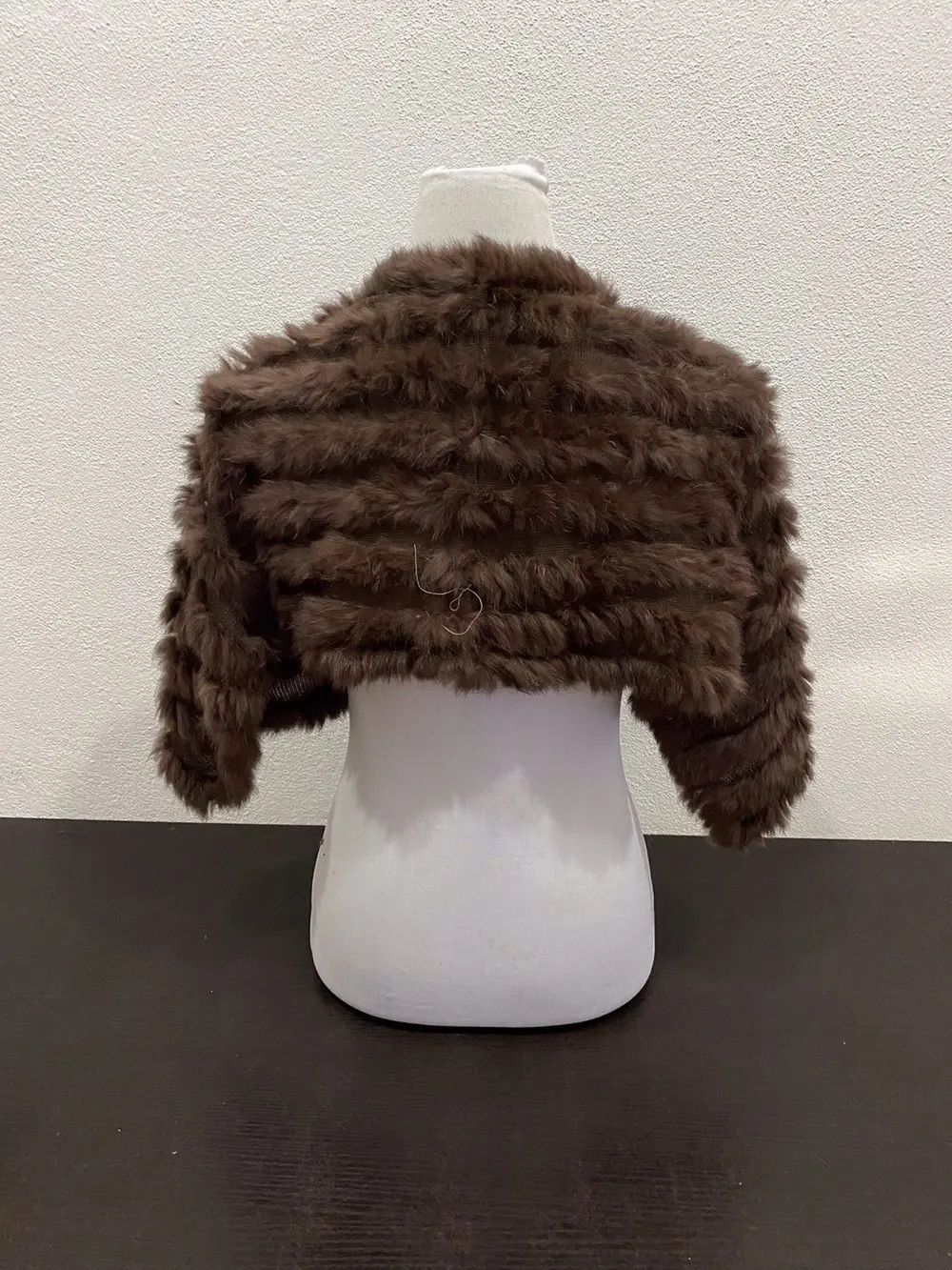 Japanese Brand Japanese Brand Real Rabbit Mink Fur Fleece Capes Size US M / EU 48-50 / 2 - 3 Thumbnail
