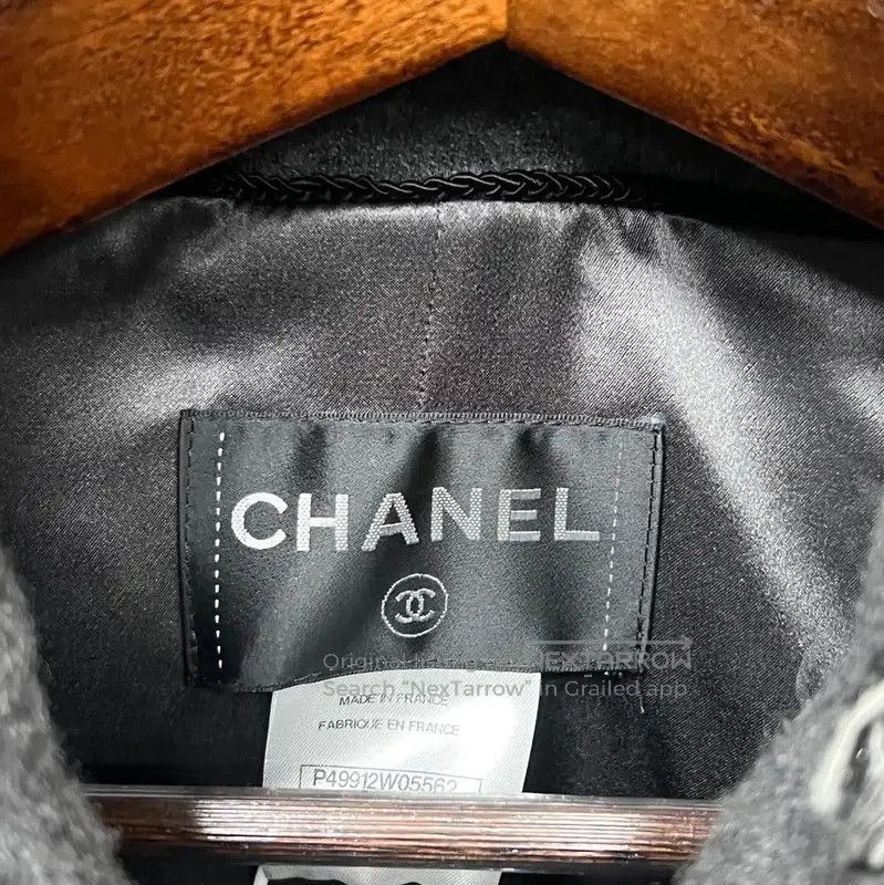Chanel Chanel Grey Wool Women's Coat . Size S / US 4 / IT 40 - 4 Thumbnail