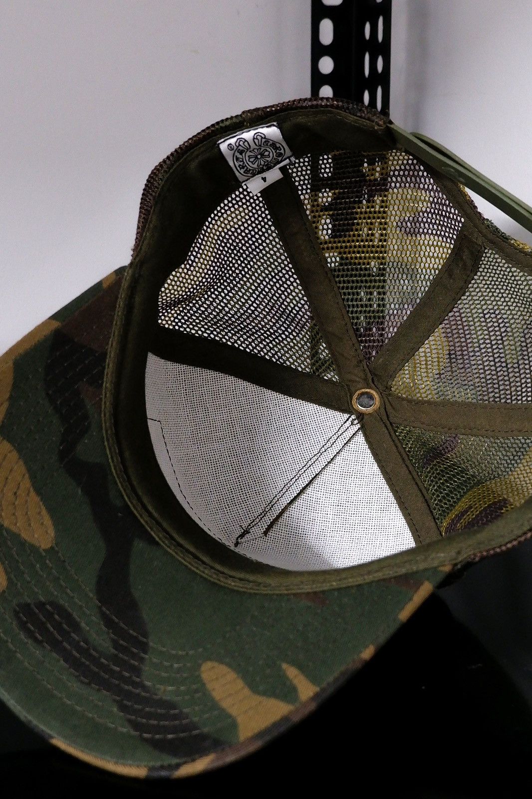 Chrome Hearts Vintage Otto Chrome Hearts Camo Trucker Hat Size ONE SIZE - 3 Thumbnail