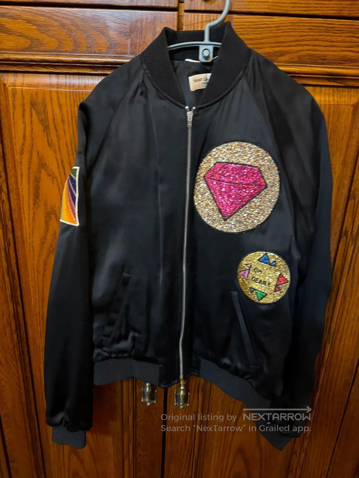 Saint Laurent Paris Saint Laurent Diamond Jacket. Size US M / EU 48-50 / 2 - 2 Thumbnail