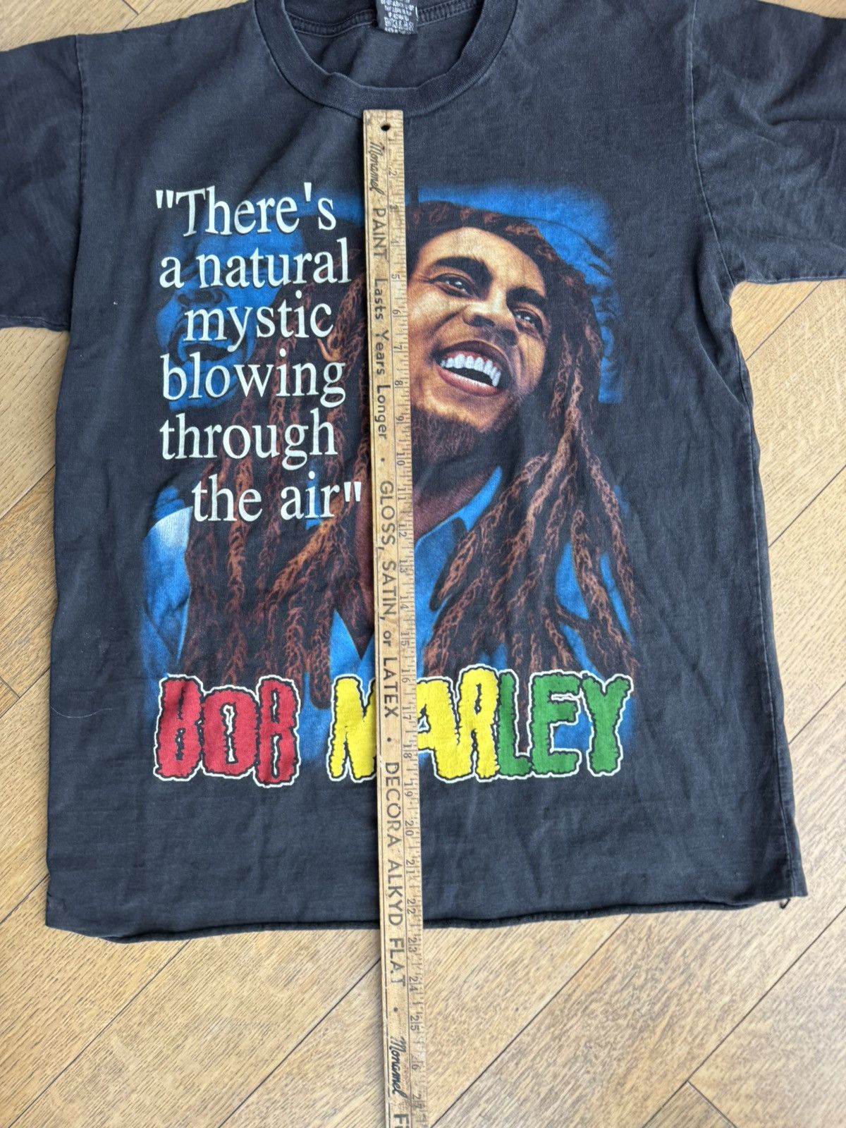 Band Tees × Bob Marley × Vintage Bob Marley Natural Mystic T-Shirt Size US S / EU 44-46 / 1 - 4 Thumbnail