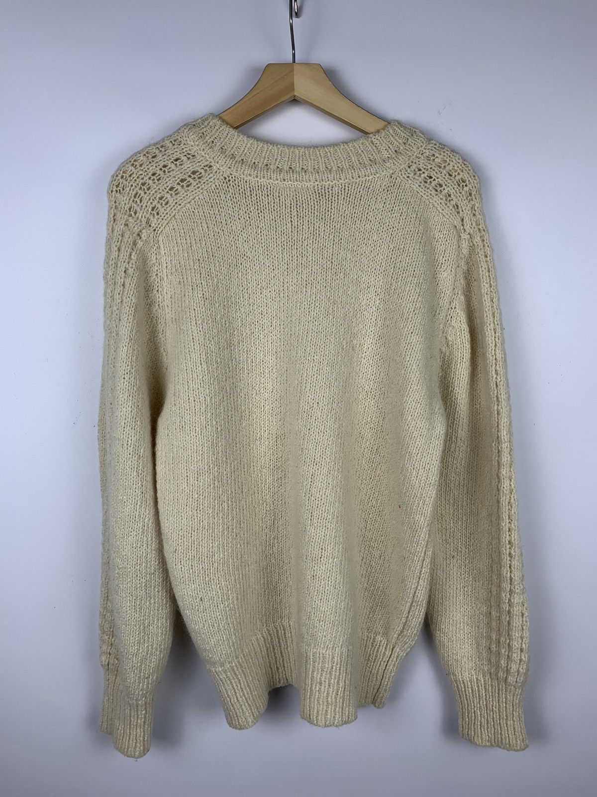 Vintage Vintage Gaeltarra Irish Handknit Wool Aran Sweater Size 42 Size US XS / EU 42 / 0 - 10 Thumbnail