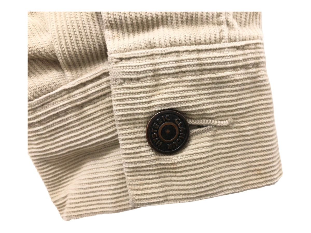 Hysteric Glamour GRAIL 🔥 HG CORDUROY MECHANIC JACKET CHAIN STITCH PATCH LOGO🇯🇵 Size US S / EU 44-46 / 1 - 12 Thumbnail