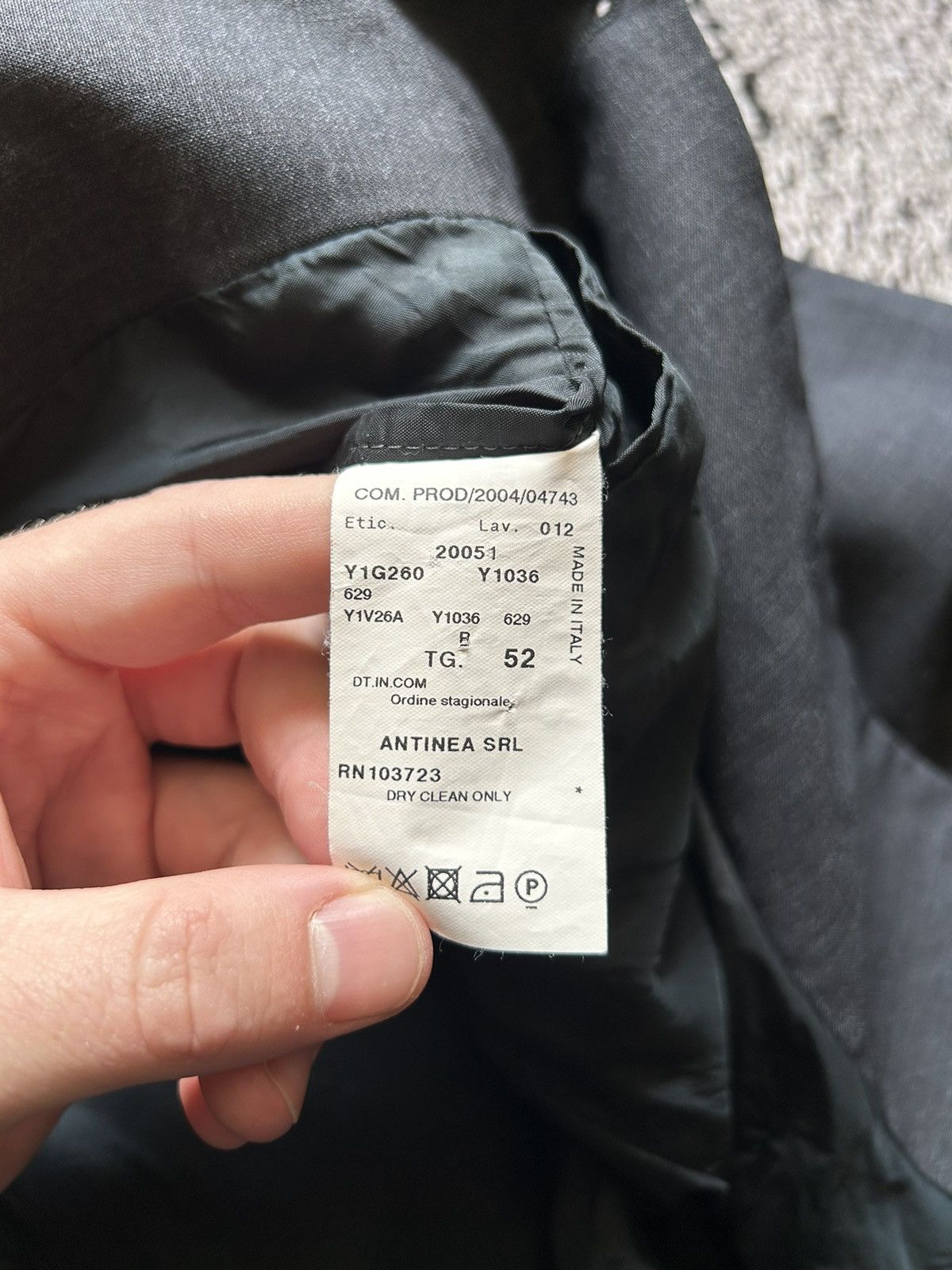 Emporio Armani Vintage Emporio Armani blazer made in italy Size 52R - 11 Thumbnail