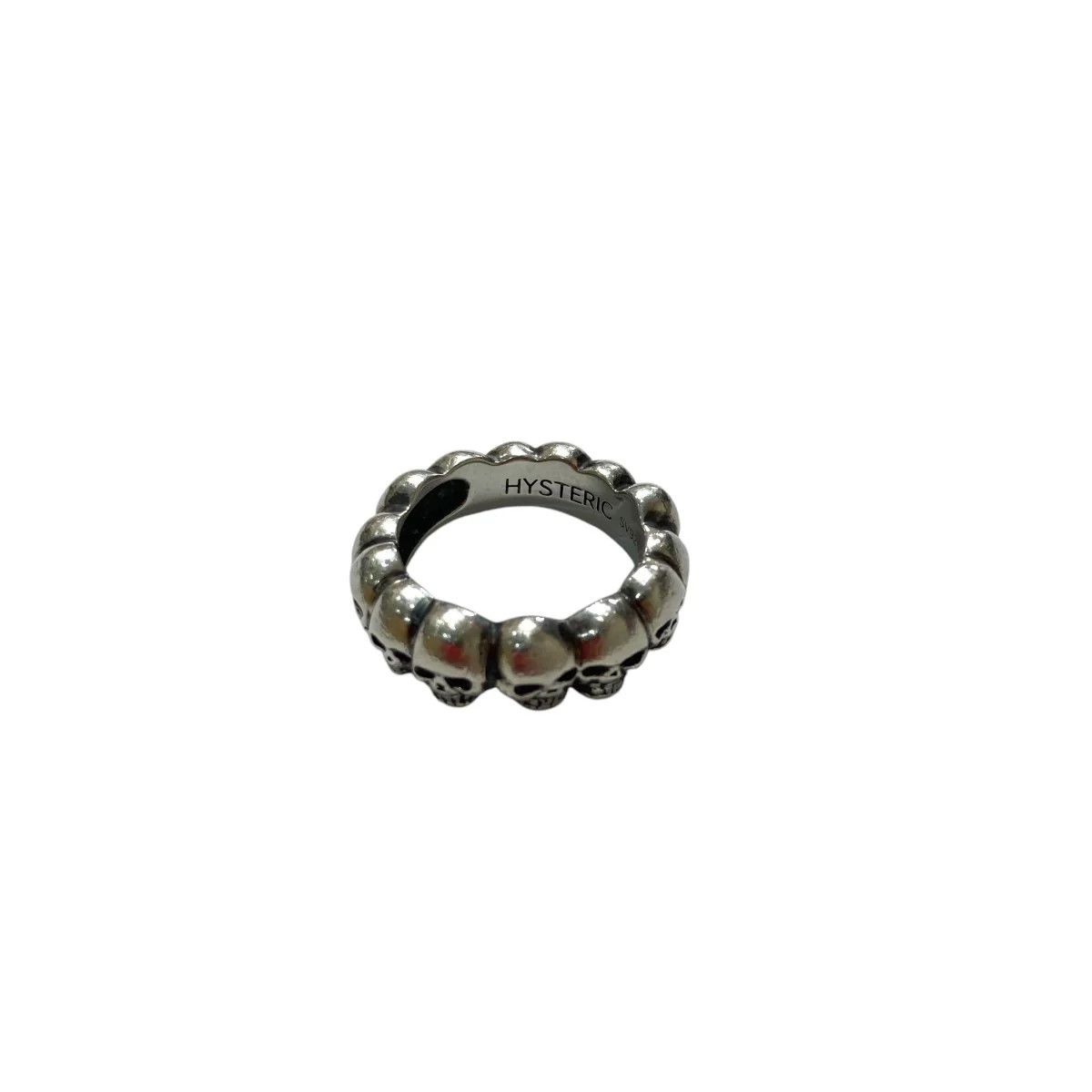 Hysteric Glamour .925 Silver Skull Ring Size ONE SIZE - 2 Thumbnail