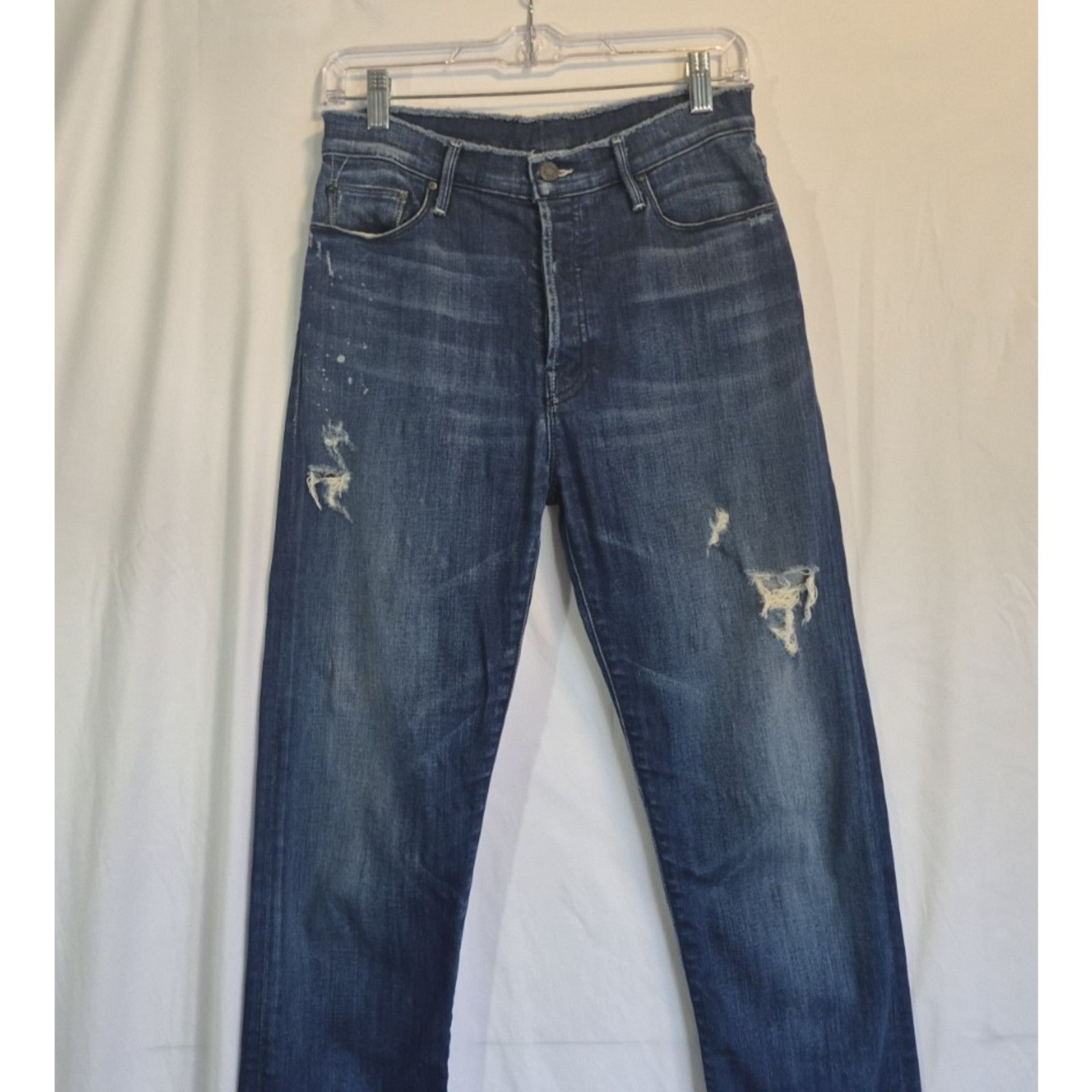 Other Mother The Double Fray Vagabond Take the Edge Off Jeans 27 Size 27" / US 4 / IT 40 - 5 Thumbnail