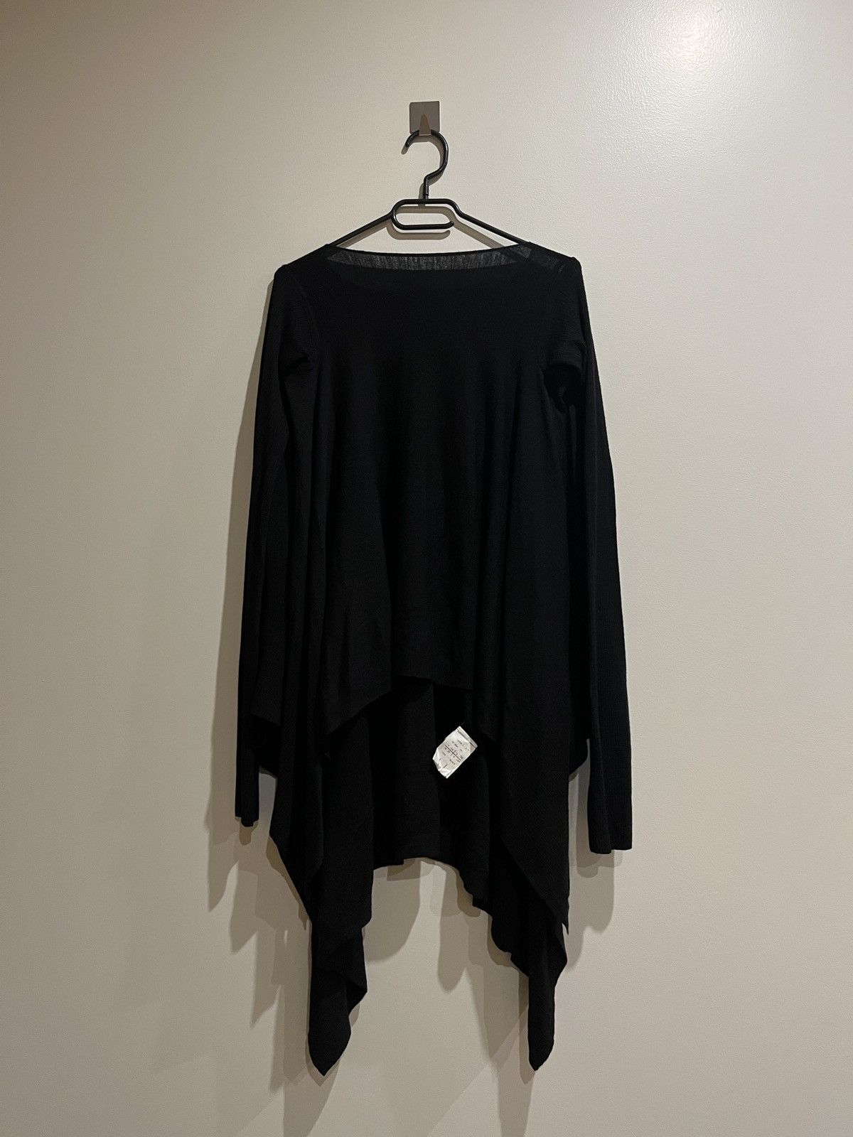 image of Rick Owens Limo F/w11 Black Tunic, Women's (Size Medium)