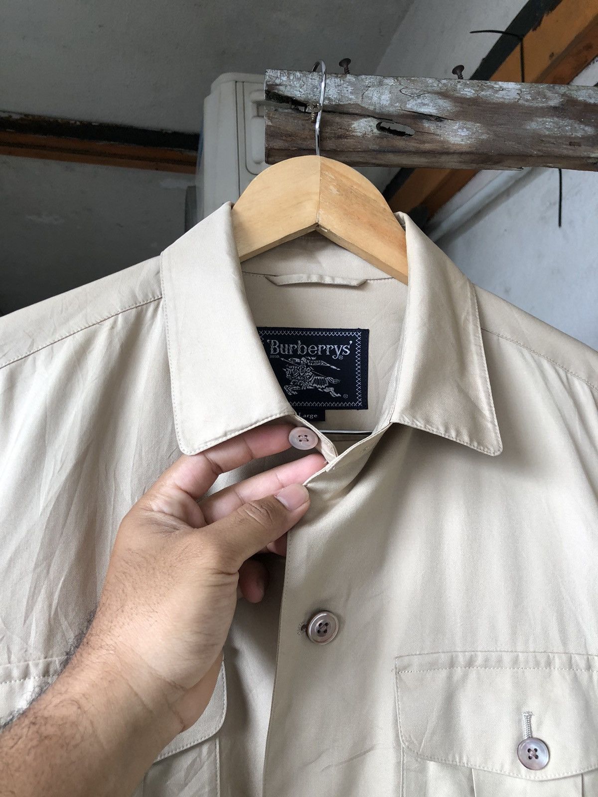 Burberry Vintage Burberry Light Jacket Size L / US 10 / IT 46 - 9 Thumbnail